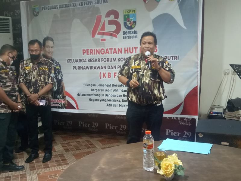 FKPPI Provinsi Sulawesi Tenggara Peringati Hari ulang Tahun FKPPI Ke 43