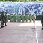 Terima Laporan Korps Kenaikan Pangkat Personelnya, Danrem 141 Ucapkan Selamat