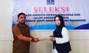 Penutupan Pendaftaran Calon Direktur Perusda Ellung Mangenre, Rahmawati Rahman berharap proses seleksi berjalan lancar dan objektif