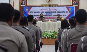 Dirlantas Polda Sulsel Lakukan Silaturahmi dan Supervisi di Polres Bone