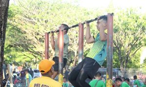 Personel Korem 141/Toddopuli melaksanakan kegiatan Samapta periodik II 2021 dan Uji Kenaikan Pangkat