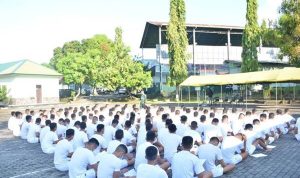 Danrem 141 Pantau Seleksi Calon Siswa Cata PK TNI-AD Gelombang II Tahun 2021