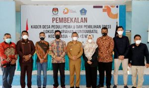 KPU Provinsi Sultra Berikan Pembekalan Perdana Kader DP3 di Kelurahan Wundubatu