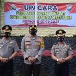 Kapolres Bone Pimpin Upacara Korps Raport kenaikan pangkat pengabdian Wakapolres dan Kabagren
