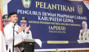 Bupati Gowa Minta APDESI Jadi Mitra yang Baik untuk Bangun Daerah