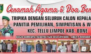 Sejumlah Elit Politik Apresiasi Ide Cemerlang dan Terobosan Kapolsek Tellu Limpoe