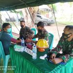 Kodim Takalar Pantang Mundur Lakukan Vaksinasi