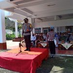 Kapolres Sinjai Pimpin Apel Siaga Gelar Pasukan dan Peralatan Antisipasi Fonomena La Nina Tahun 2021