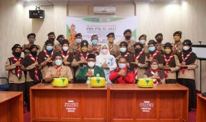 Kontingen IAIN Bone mengikuti Perkemahan Wirakarya Nasional Perguruan Tinggi Keagamaan Ke-XV di Palembang