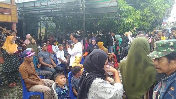Kampanye Dialogis, Simpatisan Padati Rumah Kaharuddin Calon Kepala Desa Mangepong Nomor Urut Dua 