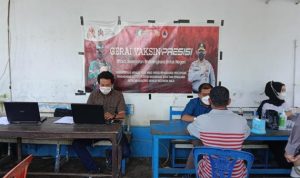 Mudahkan Masyarakat Mendapatkan Vaksinasi, Polres Takalar Kembali Buka Gerai Vaksin Presisi