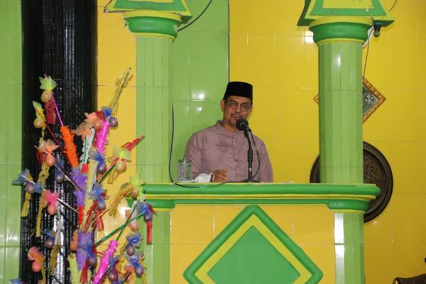 Wakil Bupati Bulukuba Hadiri Maulid di Masjid Hayya Alal Falah