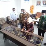 Menteri Ketanagakerjaan RI Tandatangani 5 Prasasti Gedung baru BLK Kendari dan Penyerahan Hibah Tanah dan bangunanan