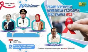Perkuat Peran Perempuan, Dokter RAAS Gelar Webinar Pada Peringatan Hari AIDS