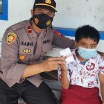 Sukseskan Vaksinasi, Kapolsek Polsek Tellu Limpoe Minta Kedepankan Cara Humanis