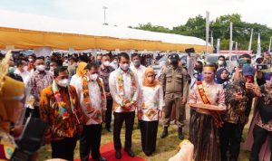 Wakil Bupati Bersama Sekda Bone Hadiri Peringatan Hari Koperasi Nasional Ke-74 Tahun 2021 di Sinjai
