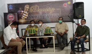 Acara Tahunan, Radio Suara Bone Beradat bersama HIPMI Bone Menggelar Bincang Akhir tahun 2021
