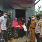 Bersama Koordinator, Sekretaris Dinas Sosial Jeneponto Pantau Langsung Penyaluran BPNT di Rumbia