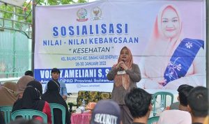 Gelar sosialisasi nilai-nilai kebangsaan di Jeneponto, Vonny Ameliani Sampaikan Ini