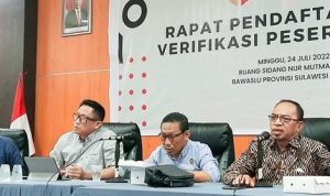Bawaslu Sulsel Gelar Rapat Persiapan Pengawasan Pendaftaran dan Verifikasi Parpol