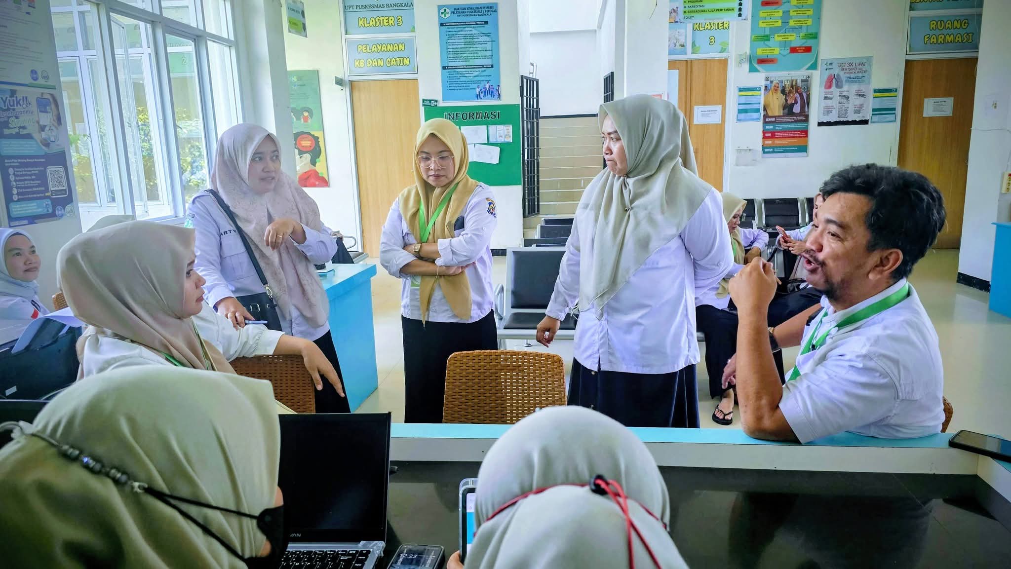 Puskesmas Tolo Lakukan Kaji Banding ke Puskesmas Bangkala Dalam Rangka Penerapan Integrasi Layanan Primer
