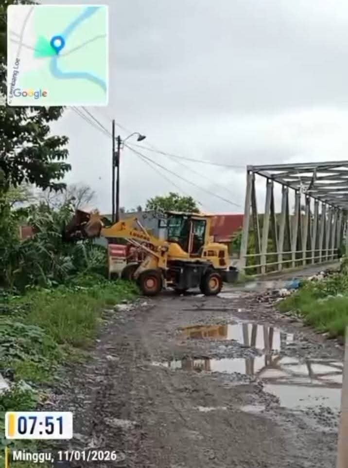 Lurah Empoang Utara Sulap Tempat Pembuangan Sampah Menjadi Taman Kebun