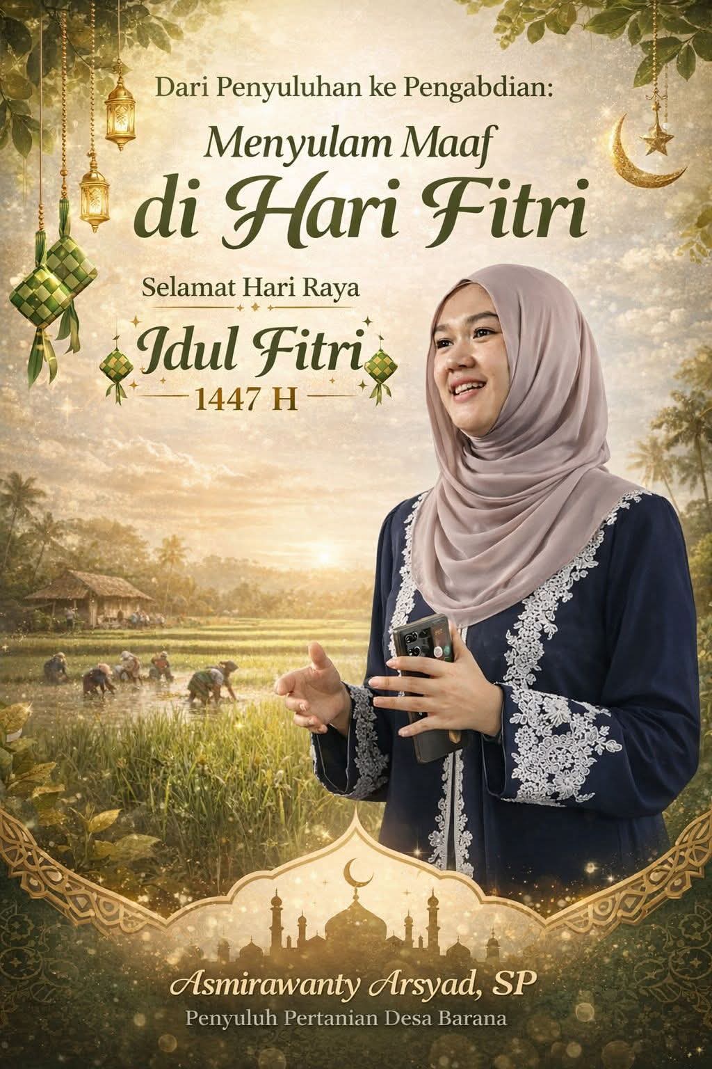 Dari Penyuluhan ke Pengabdian: Menyulam Maaf di Hari Fitri