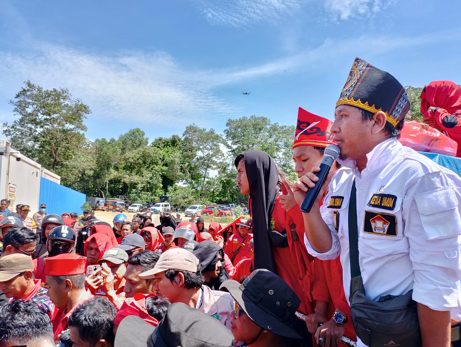 Ormas Adat Mekongga Tegaskan Konflik di Km 12 Kawasan PT IPIP Murni Spontanitas