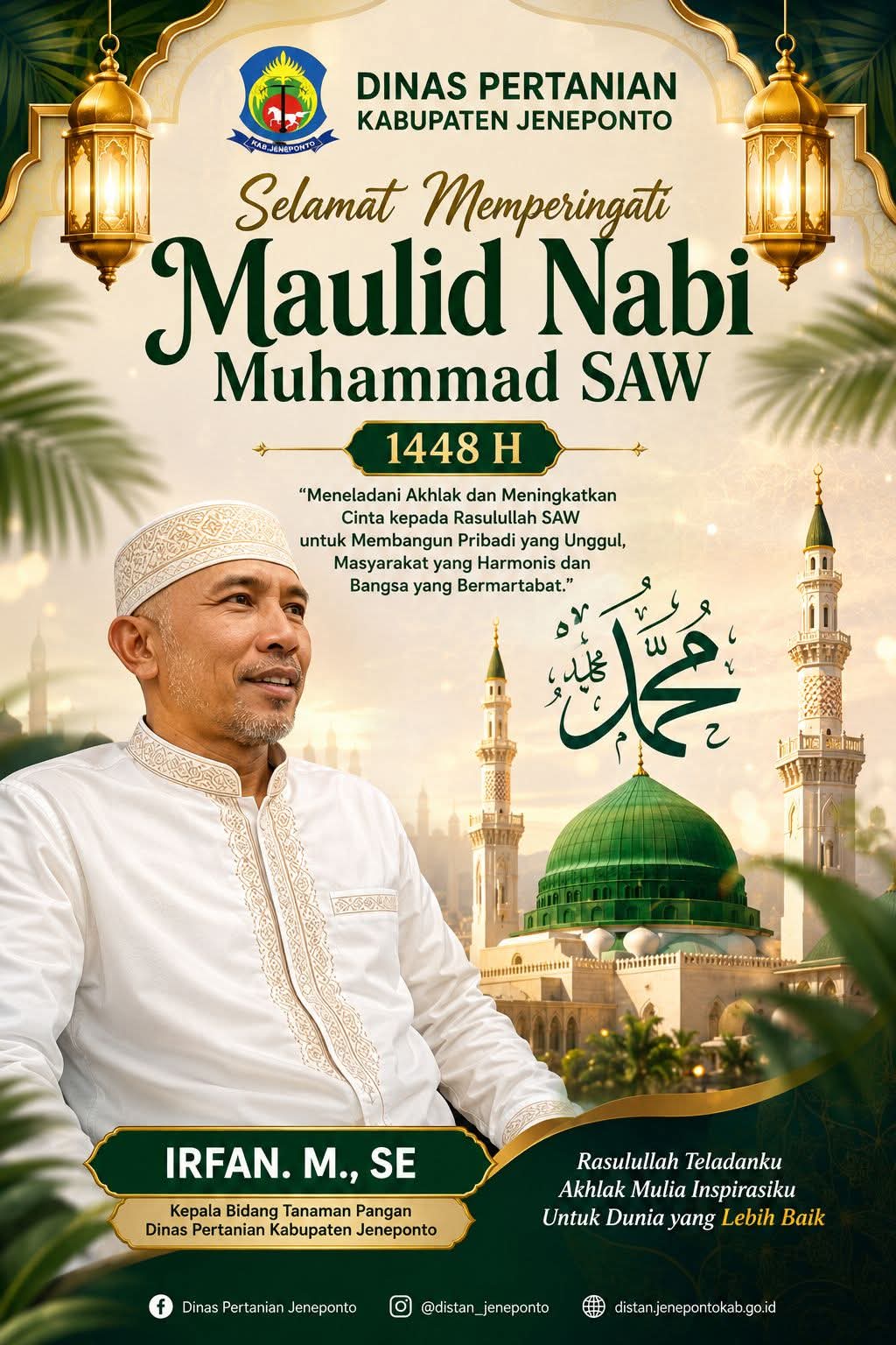 Maulid Nabi 1448 H: Meneguhkan Keteladanan Rasulullah dalam Kehidupan dan Pengabdian